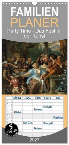 Familienplaner 2027 party - 2027,