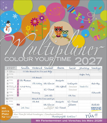 Multiplaner colour your - your, time