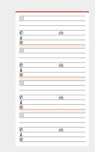 Kalender adressen - kalender,