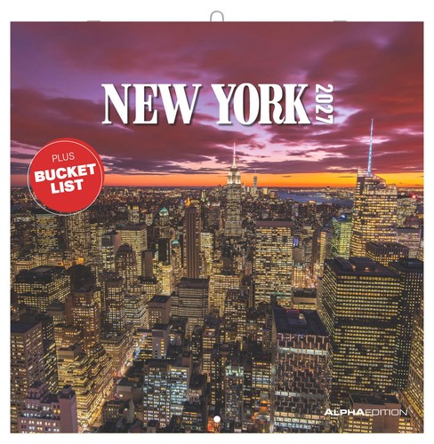 New york 2027 wandkalender - york,
