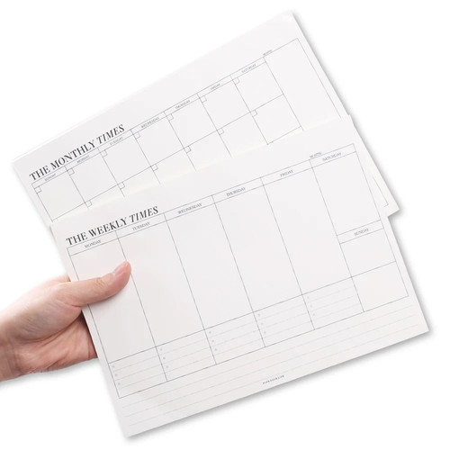 Notizbuch wochenplaner - a5,