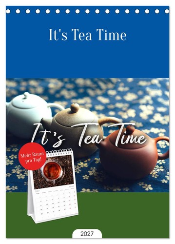 Tischplaner 2027 s tea - it's,